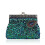 Vintage Peacock Clutch, λαμπερό ρετρό τσαντάκι, βραδινή τσάντα με χάντρες και πούλιες, 1