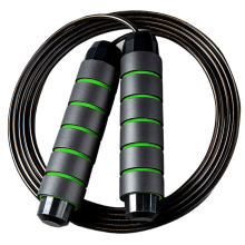 Jump Rope For Women Men Kids, Professional Exercise Jump Rope With Comfortable Foam Handles And Smooth Rotation, Portable And Tangle-Free, Adjustable