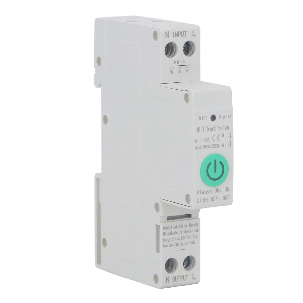 Smart Home Life Circuit Breaker With Mobile Remote Control Timer Functions And Voice Compatibility High Performance Materials Power Metering System 9138057739046