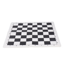 Bärbart schackbräde med klassiskt utseende för turneringar, standard, hållbart material förbättrar kritiskt tänkande och rumslig medvetenhet,