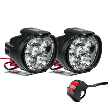G-REE LEDs Motorradscheinwerfer, 6 LED-Chips, Zusatzscheinwerfer für Motorräder und Elektrofahrzeuge, geringer Stromverbrauch und universelle