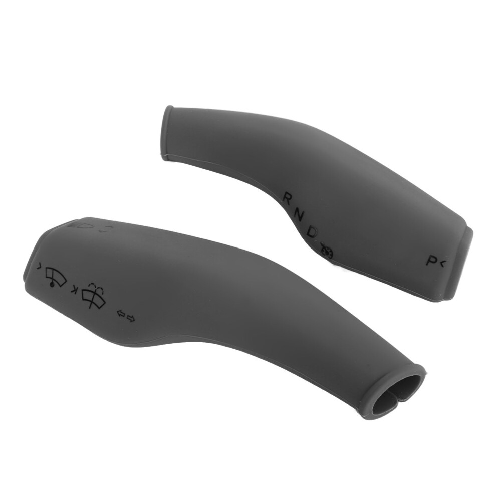 Silicone Steering Lever Cover For Tesla Model 3 Y 2Pcs Grey 7891370895661