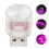 4Stk USB Lampe Auto Interior Für Nachtfahrt 9