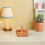 4Ud Cestas Mini De Madera Para Picnic Y Decoraciones Rusticas 7