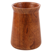 2Ud Cubo De Madera Marrón Para Organizar Herramientas De Cocina