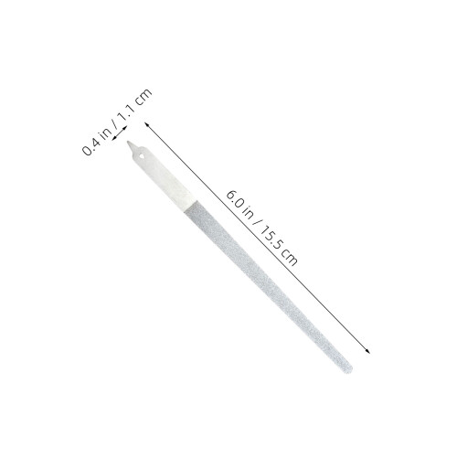 5Pcs De Reutilizáveis Aço Inoxidável Dupla Face Cor Prata 2