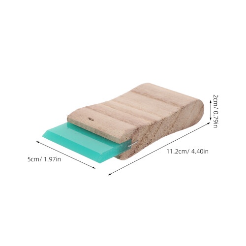 Silk Screen Printing Squeegee: 75 Grad Shore A Mit Holzgriff 1