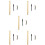 5Jgo Medidor De Para Pared Infantil Amarillo Y Práctico 10