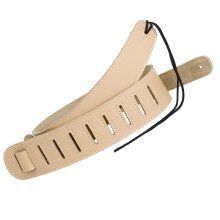 2Ud Guitarra Ajustables Cuero Amarillo Para Guitarra Y Bajo