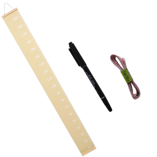 5Jgo Medidor De Para Pared Infantil Amarillo Y Práctico 1