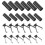 24Ud Metálicos Para Cuerda De Negro Universal 8