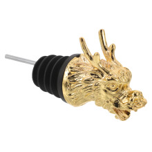 Dragon Head Botella Vertedor Y Tapón – Metales Para Licor Bebidas