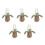 10Ud Colgante De Planta Artificial De Y Cristal Para 6
