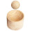 Para Dumplings Y Empanadas De Madera Natural Cocina 1