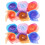 12Ud Pañuelos Para Danza Multicolor Premium Para Decorar 5