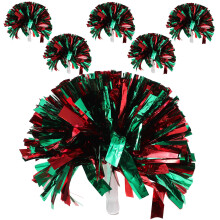 18Ud Pom Poms Deportivos Reutilizables Multicolor Para Animación