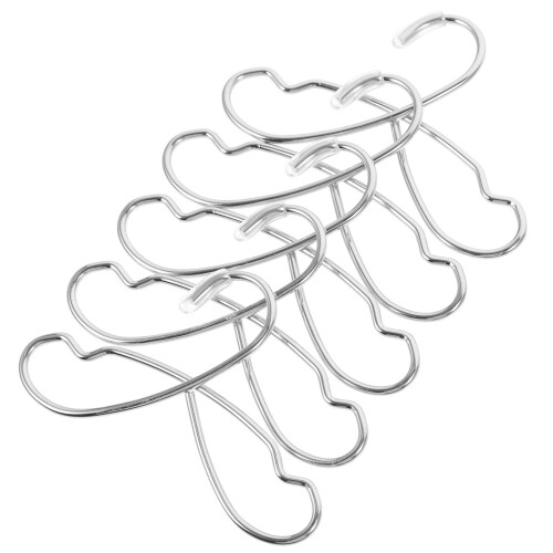 25Ud Para Vestidos De Muñecas Plata Accesorios Prácticos Mini 1