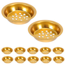 100Ud Inserto Incienso Oriental Dorado Para Decoración Casa