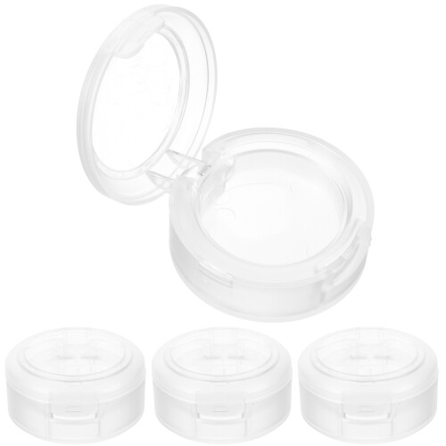 20Ud Envases Transparentes Para Sombras Y Blush Plástico Práctico 1