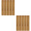 10Ud Decoración Pegatina PVC Chocolate Autoadhesivas Resistentes 6