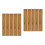 10Ud Decoración Pegatina PVC Chocolate Autoadhesivas Resistentes 4