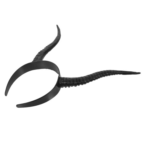5Ud Cuernos Plástico Negro Cosplay Accesorios Para Casa 2