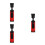 3Pièces Kit Réparation Carrelage Sol Bois Rouge 5