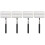 4Pièces Raclette Nettoyage Auto Plastique Multi-Couleur Durable 6