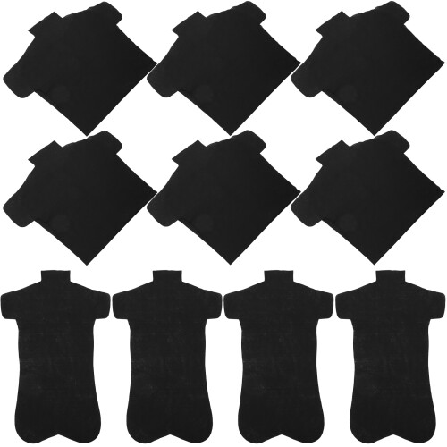 40Pièces Housses Jetables Noires Pour Lit De Massage Spa Corps 1
