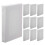 10Pièces Mini Planches De Toile Encadrées Bois Pour Peinture 1