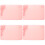 4Pièces Tapis Silicone Rose Non-Adhérent Pour Enfants 5