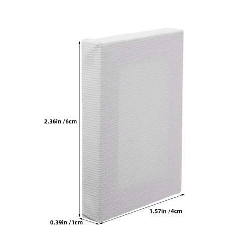 10Pièces Mini Planches De Toile Encadrées Bois Pour Peinture 1