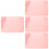 4Pièces Tapis Silicone Rose Non-Adhérent Pour Enfants 6