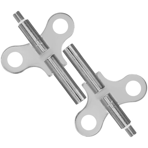 4Pièces En Acier Argenté Accessoires Réparation Faciles 2