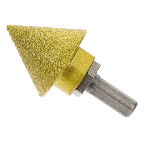 2Pcs Golden Diamond Drill Bits for Tile Chamfering and Hole Drilling 2