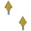 2Pcs Golden Diamond Drill Bits for Tile Chamfering and Hole Drilling 8