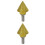 2Pcs Golden Diamond Drill Bits for Tile Chamfering and Hole Drilling 7