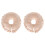 2 Pcs Head And Neck Pillow Spa Support Pillow Cotton 2