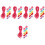 30 Pcs Elastic Thread Rubber Band High Elasticity Elastic Rope 5