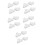 White Cotton Face Pads T Zone Pore Strips Nose Blackhead Control 4