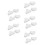 White Cotton Face Pads T Zone Pore Strips Nose Blackhead Control 8