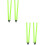 4Pcs Training Rods ABS Aluminum for Agility 8