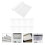 2Sets Range Hood Oil Filter Kitchen Oil-Absorbing Sheet 8
