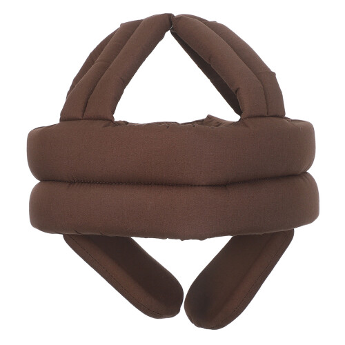 Coffee Cotton Senior Head Safety Hat Adjustable Protection Cap