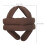 Coffee Cotton Senior Head Safety Hat Adjustable Protection Cap 2