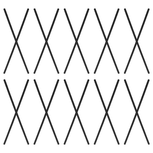4000Pcs Elegant Black Straight Cocktail and Coffee Stirrer 1