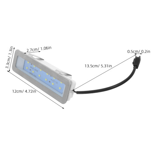 Range Hood LED Light Replacement - Rectangular Under Cabinet Lighting 1