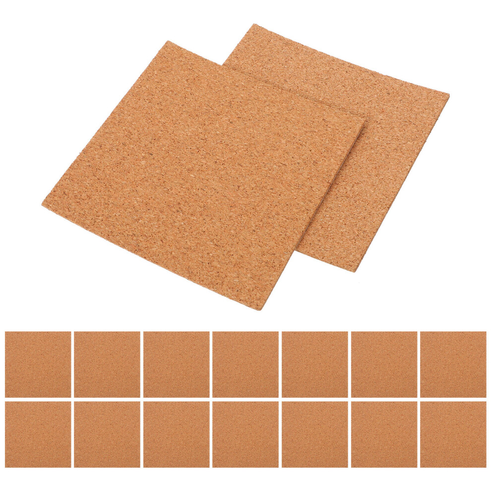 20Pcs Self Adhesive Glass Table Top Bumpers 4 X 4 Inch Cork Squares 3601412227206