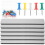 3Sets White Felt Cork Strips Small Note Boards for Wall Use 2