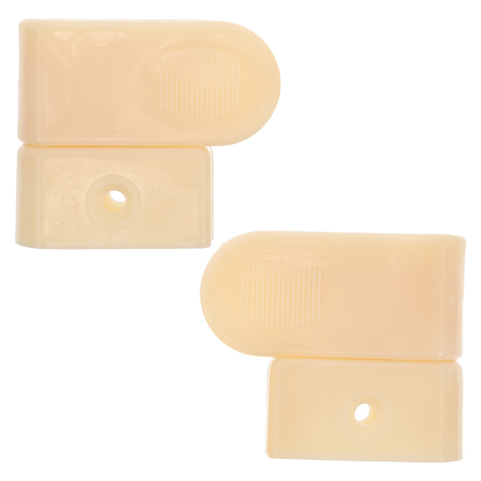 6Sets Plastic Baby Gate Latches Quick Release Buckle For Playpen Beige Aboofan